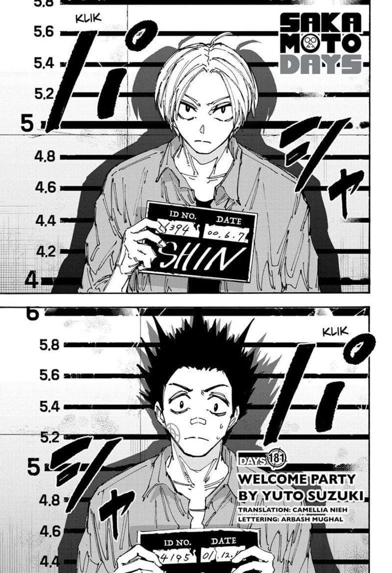 Sakamoto Days Chapter 181